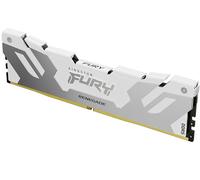 Kingston FURY Renegade DDR5 Silver/White XMP 16GB 6000MT/s CL32 DIMM Desktop Gaming Memory - KF560C32RW-16