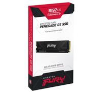 Kingston Fury Renegade G5 8TB M.2 (2280) PCIe Gen 5 NVMe SSD / Solid S