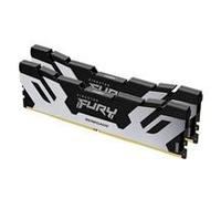 Kingston FURY Renegade KF564C32RSK2-32 32GB (2x 16GB) DIMM System Memory, 6400MHz, DDR5, CL32, Silver, Intel XMP