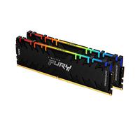 Kingston FURY Renegade RGB 16 GB (2 x 8 GB) 3200 MHz DDR4 CL16 Desktop Memory Kit of 2 KF432C16RBAK2/16