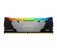 Kingston FURY Renegade RGB 16GB 3200MT/s DDR4 CL16 DIMM 1Gx8 Desktop Gaming Memory - KF432C16RB12A/16
