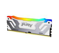 Kingston FURY Renegade DDR5 RGB Silver/White XMP 24GB 8400MT/s CL40 CUDIMM Desktop Gaming Memory Single Module - KF584CU40RWA-24