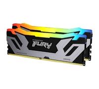 Kingston FURY Renegade RGB 48GB (2x24GB) DDR5 C40 8400MHz CUDIMM Dual Channel Kit - Black/Silver