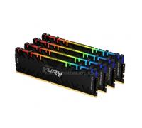 Kingston FURY Renegade RGB KF432C16RB2AK4/32 32GB (8GB x4) DDR4 3200MT/s Black DIMM