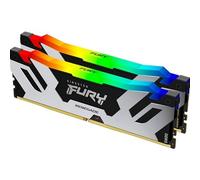 Kingston Fury Renegade Silver Rgb KF564C32RSAK2-32 32Gb 16Gb X2 Ddr5 6400Mt/S No