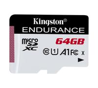 Kingston High Endurance 64GB Flash Memory Card + microSDXC UHS-I