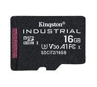 Kingston Industrial microSD - 16GB microSDHC Industrial C10 A1 pSLC Card Single Pack w/o Adapter - SDCIT2/16GBSP