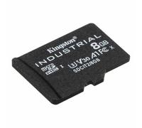 Kingston Industrial microSD - 8GB microSDHC Industrial C10 A1 pSLC Card Single Pack w/o Adapter - SDCIT2/8GBSP