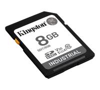 Kingston Industrial SD Card, Up to 100MB/s, High Endurance, UHS-I U3 V30 A1, (SDIT/8GB)