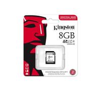 Kingston Industrial SD Card, Up to 100MB/s, High Endurance, UHS-I U3 V30 A1, (SDIT/8GB)