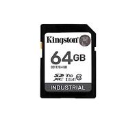 Kingston Industrial SDXC Memory Card 64GB Class 10, UHS-I, U3, V30, A1 pSCL