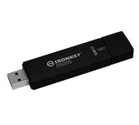 Kingston IronKey D500S hardware-encrypted USB flash drive 128GB FIPS 140-3 Lvl 3 (Pending) AES-256 - IKD300S/128GB