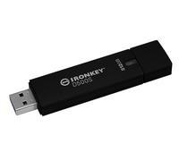 Kingston IronKey D500S hardware-encrypted USB flash drive 512GB FIPS 140-3 Lvl 3 (Pending) AES-256 - IKD300S/512GB