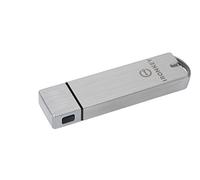 Kingston IronKey S1000 Encrypted USB Flash Drive 4GB On-Device Cryptochip and FIPS 140-2 Level 3 Certified - IKS1000B/4GB