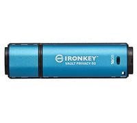 Ironkey 16GB Vault Privacy 50 Encrypted Type-A Flash Drive USB 3.2, FIPS 197, 250MB/s