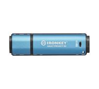 Kingston IronKey Vault Privacy 50 FIPS 197 Certified & XTS-AES 256-bit Encrypted USB Drive for Data Protection - IKVP50/32GB