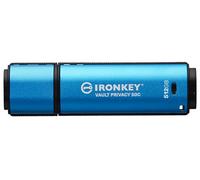 Kingston Ironkey 512GB Vault Privacy 50C Encrypted Type-C Flash Drive USB 3.2, FIPS 197, 310MB/s R, 250MB/s W
