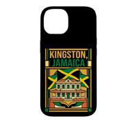Kingston Jamaica Flag Devon House Vintage Art Case for iPhone 14