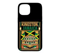 Kingston Jamaica Flag Devon House Vintage Art Case for iPhone 15