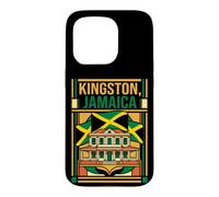 Kingston Jamaica Flag Devon House Vintage Art Case for iPhone 15 Pro