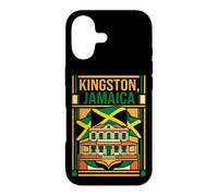 Kingston Jamaica Flag Devon House Vintage Art Case for iPhone 17