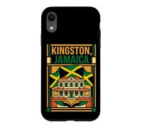 Kingston Jamaica Flag Devon House Vintage Art Case for iPhone XR