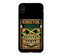 Kingston Jamaica Flag Devon House Vintage Art Case for iPhone XS Max