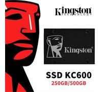 Kingston KC600 SSD 256GB 512GB 1TB 2TB SATA III 2.5 Inch Internal Solid State Drive For Notebook Laptop Desktop PC