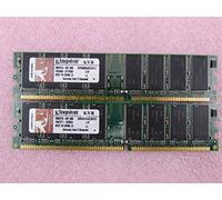 Kingston KVR400X64C3A/512 1GB 2 x 512MB PC3200U DDR400 NonECC Desktop Memory Kit