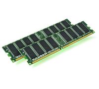 Kingston KVR400X64C3AK2/1G ValueRAM 1 GB 400 MHz DDR Non-ECC CL3 (3-3-3) 184-Pin, DIMM, Kit of 2