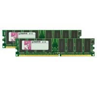 Kingston KVR400X64C3AK2/2G 2 GB RAM Kit 400 MHz DDR PC3200 (3-3-3) DIMM
