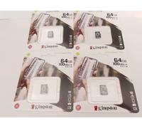 Kingston memory card 64 GB MicroSDXC. set of 4 Canvas Select Plus