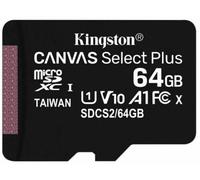 Kingston Micro SD Card 64GB Class 10 SDXC Phone Memory & Adapter