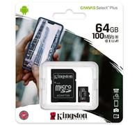 Kingston Micro SDCS2 Memory Card Class 10 32/ 64/ 128/ 256/ 512GB Device Storage