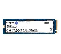 Kingston NV2 NVMe PCIe 4.0 Interna SSD 500GB M.2 2280 - SNV2S/500G