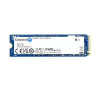 Kingston NV3 NVMe PCIe 4.0 Internal SSD 4TB M.2 2280-SNV3S/4000G
