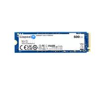 Kingston NV3 PCIe 4.0 NVMe SSD 500GB M.2 2280 - SNV3S/500G - Read 6000MB/s, Write 2200MB/s