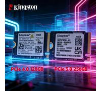 Kingston OM3 128GB PCIe 4.0 & OM3 256GB PCIe 3.0 Gaming M.2 2230 NVMe Internal SSD - Stream Deck, Laptop & Desktop Compatible