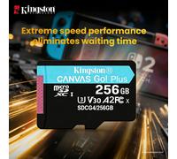 KINGSTON Original Micro SD Card Flash Memory 64GB 128GB 256GB 512GB 1TB 200MB/S V30 High Speed Memories for Nintendo Switch 128GB
