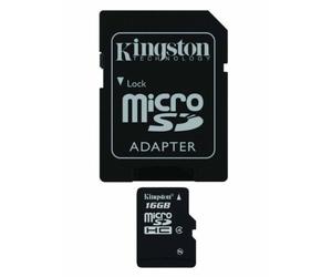 Kingston SDC4/4GB 4 GB (SDC4/4 GB) microSD HC Memory Card, Black