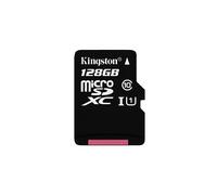 Kingston SDCX10/128GB Class 10, 128 GB Micro SDXC Memory Card with Adapter
