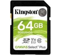 Kingston SDS2/64GB, 64GB 100Mb/s SD Memory Card