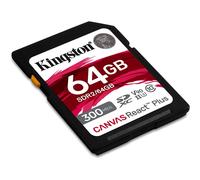 Kingston SDXC Canvas React Plus C10 UHS-II SD Memory Card 64GB