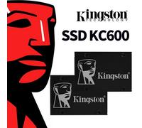 Kingston SSD KC600 2TB 1TB 512GB 256GB SATA 3 2.5 inch Internal Solid State Drive 512GB HDD Hard Disk HD SSD 1TB Notebook PC