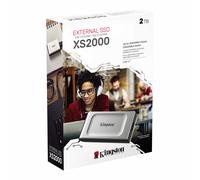 Kingston 2TB (2000GB) XS2000 Portable SSD USB 3.2, 2x2, Type-C, 2000MB/s R