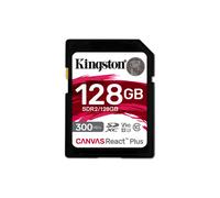 Kingston Technology 128GB Canvas React Plus SDXC UHS-II 300R/260W U3 V