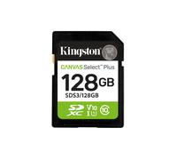 Kingston Canvas Select Plus SD Memory Card 128GB SDXC Gen3 150MB/s C10 UHS-I U1 V10 - SDS3/128GB
