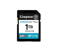 Kingston Technology 1TB SDXC Canvas Go Plus Gen4 200MB/s C10 UHS-I U3 V30