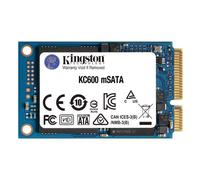 Kingston 256GB KC600 SSD mSATA, SATA 3.0 (6Gb/s), 3D TLC, 550MB/s R, 500MB/s W