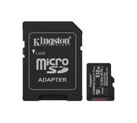 Kingston Canvas Select Plus microSD Memory Card 512GB microSDXC Gen3 150MB/s A1 Card + Adapter - SDCS3/512GB